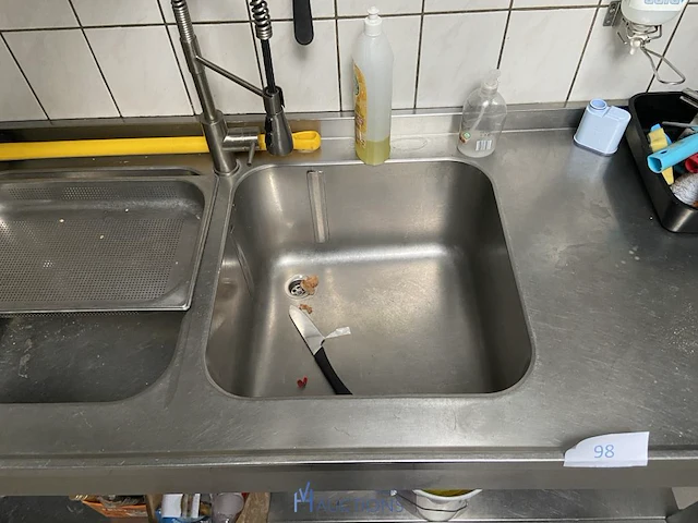 Rvs spoeltafel - afbeelding 8 van  10