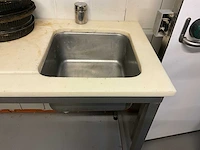 Rvs spoeltafel - afbeelding 2 van  5