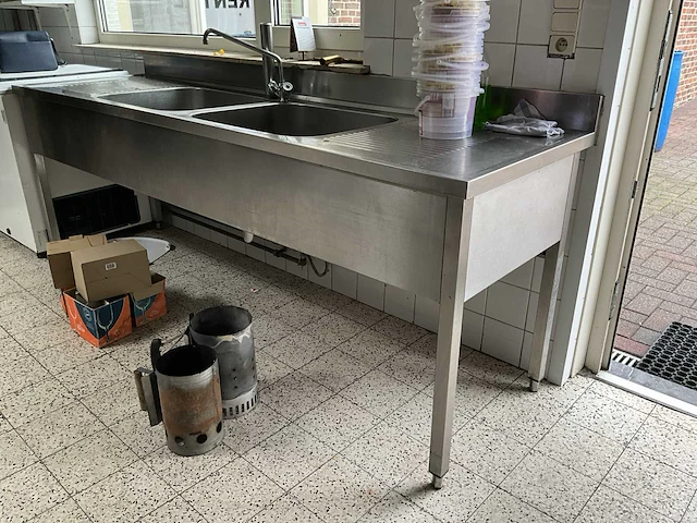 Rvs spoeltafel - afbeelding 4 van  4
