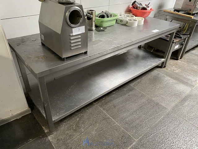 Rvs tafel - afbeelding 2 van  2