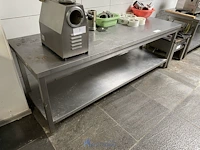 Rvs tafel - afbeelding 2 van  2