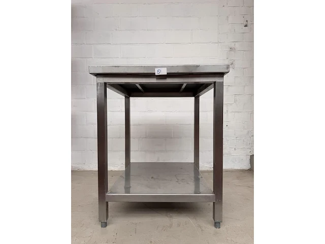Rvs tafel - afbeelding 1 van  2