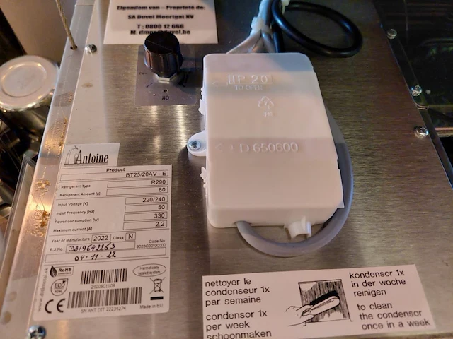 Rvs tap antoine mod bt 25/20av-e - afbeelding 3 van  7