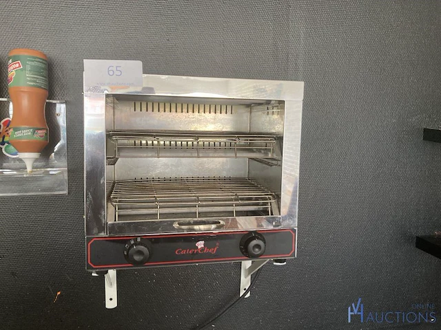 Rvs toaster caterchef - afbeelding 1 van  2