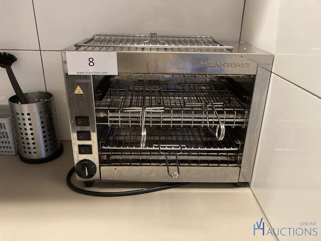 Rvs toaster milan toast - afbeelding 4 van  4