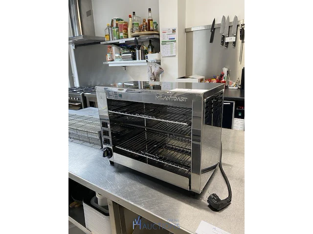 Rvs toaster milantoast - afbeelding 1 van  2
