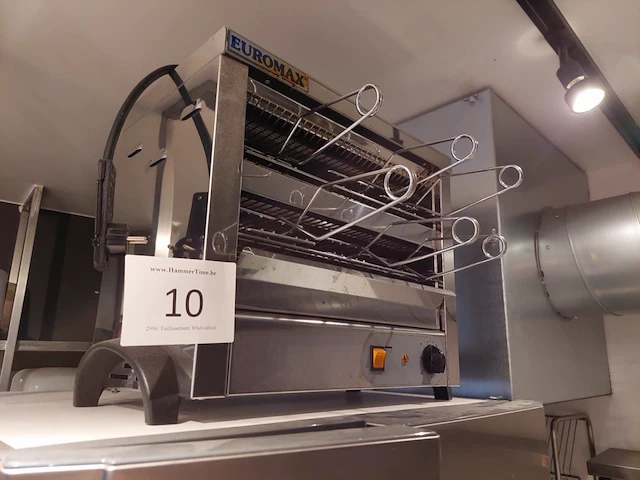 Rvs toastmachine euromax 1136 - afbeelding 1 van  5