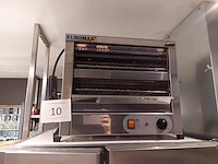 Rvs toastmachine euromax 1136 - afbeelding 2 van  5