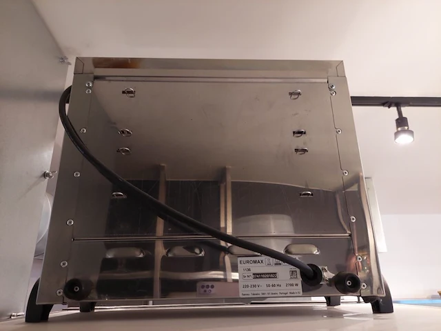 Rvs toastmachine euromax 1136 - afbeelding 4 van  5