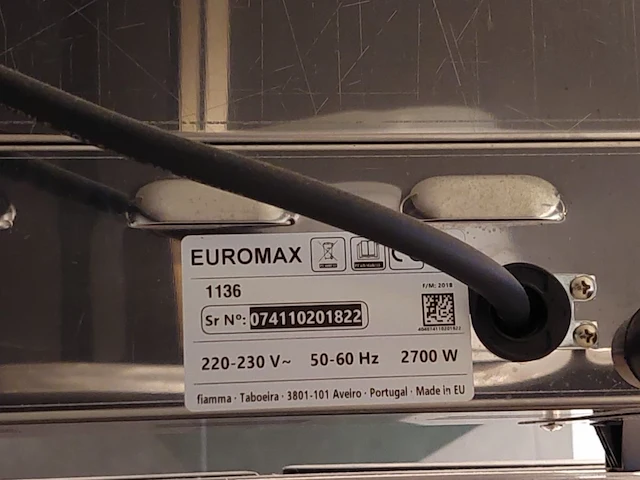 Rvs toastmachine euromax 1136 - afbeelding 5 van  5