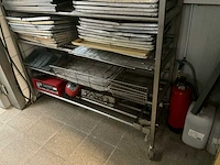 Rvs transportkar - afbeelding 3 van  4