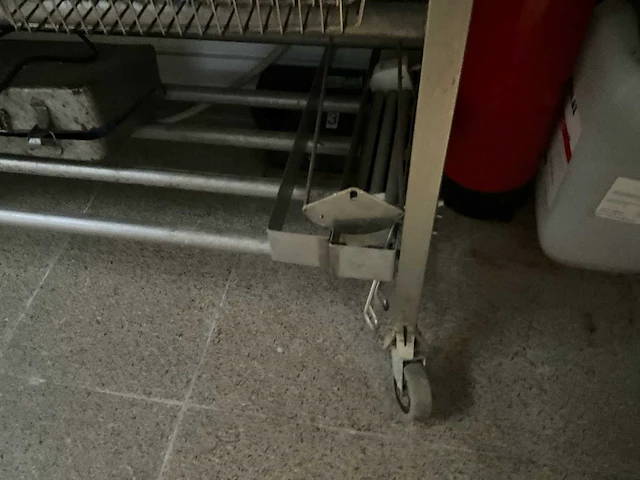 Rvs transportkar - afbeelding 4 van  4