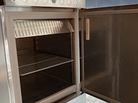 Rvs verrijdbare koel-/vriescombinatie diamond - afbeelding 3 van  5