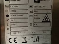 Rvs verrijdbare koel-/vriescombinatie diamond - afbeelding 5 van  5