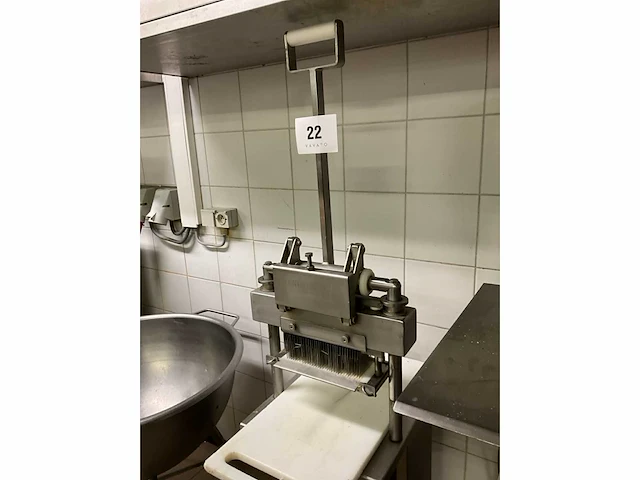 Rvs vleesprikmachine tender star - afbeelding 3 van  6