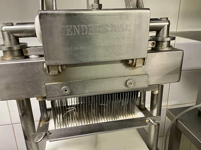 Rvs vleesprikmachine tender star - afbeelding 4 van  6