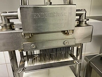 Rvs vleesprikmachine tender star - afbeelding 4 van  6