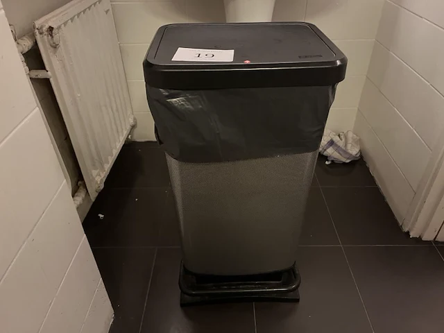 Rvs vuilnisbak - afbeelding 1 van  1