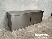 Rvs wandhangkast