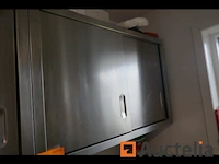 Rvs wandkast met schuifdeuren - afbeelding 1 van  2