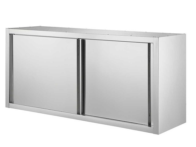Rvs wandkast - afbeelding 1 van  3