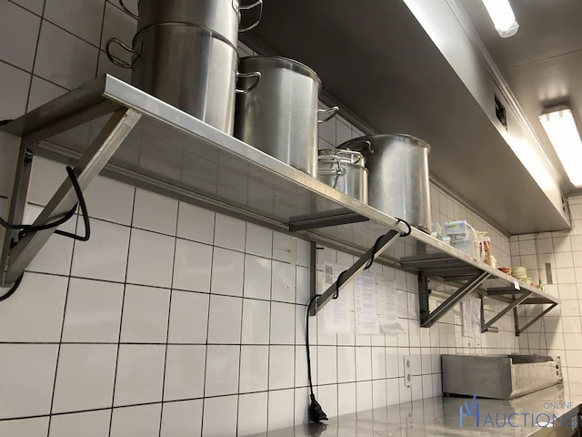 Rvs wandlegger opstelling - afbeelding 2 van  7