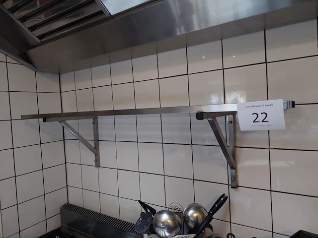 Rvs wandrek - afbeelding 1 van  3