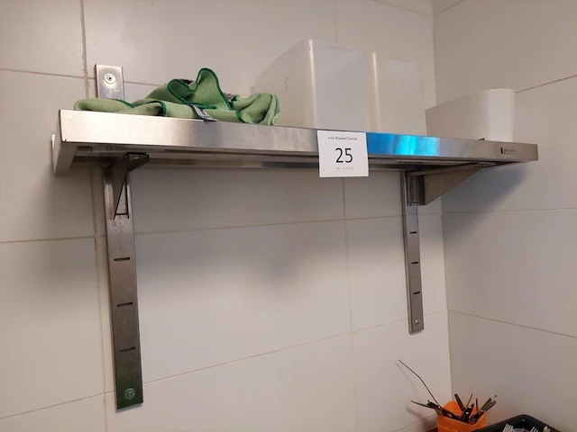 Rvs wandschap ggm gastro - afbeelding 1 van  2