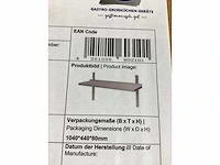 Rvs wandschap - afbeelding 2 van  2