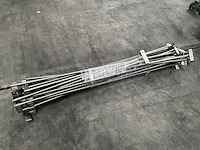 Rvs wandstangen (20x) - afbeelding 1 van  3