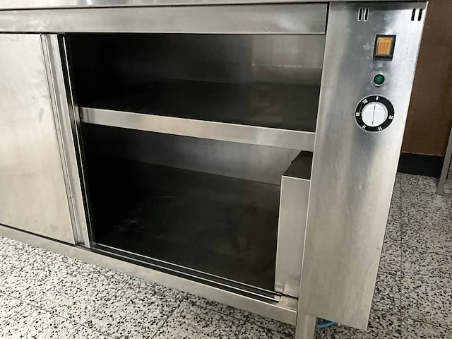 Rvs warmhoud werktafel - afbeelding 4 van  6