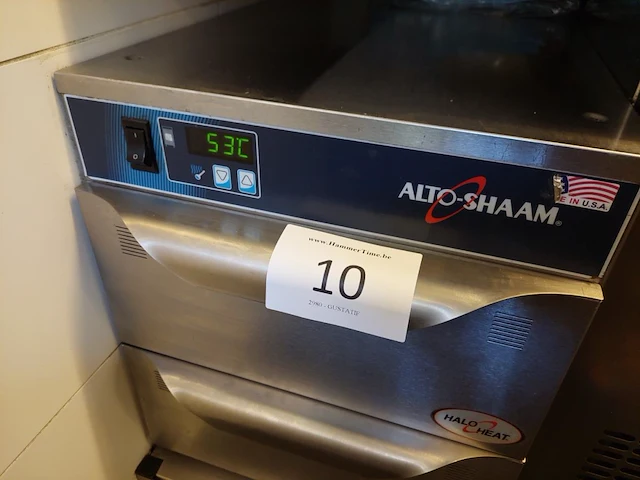 Rvs warmhoudkast alto shaam halo heat - afbeelding 2 van  5