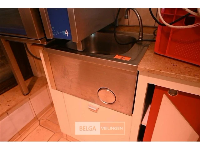 Rvs wasbakje 50x44x30 - afbeelding 1 van  3