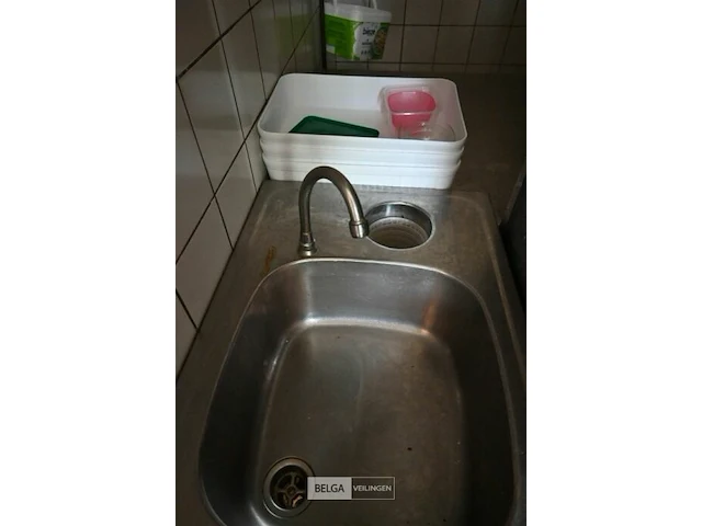 Rvs wasbakje 62x45x30 - afbeelding 2 van  2