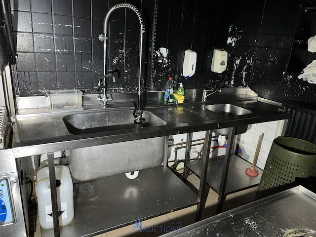 Rvs wasstraat lamber - afbeelding 2 van  9