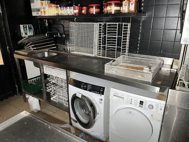 Rvs wasstraat lamber - afbeelding 3 van  9