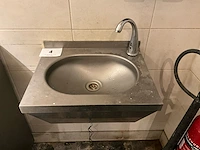 Rvs wastafel