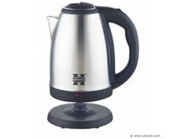 Rvs waterkoker zilver - afbeelding 3 van  4