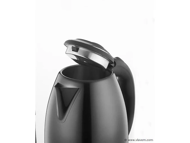 Rvs waterkoker zwart - afbeelding 4 van  4