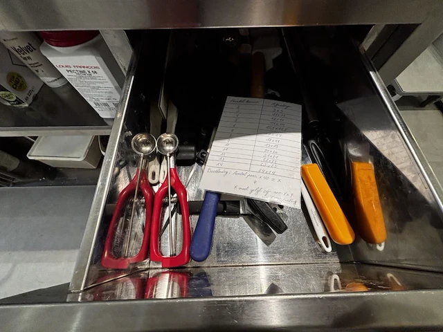 Rvs wekstation - afbeelding 5 van  7