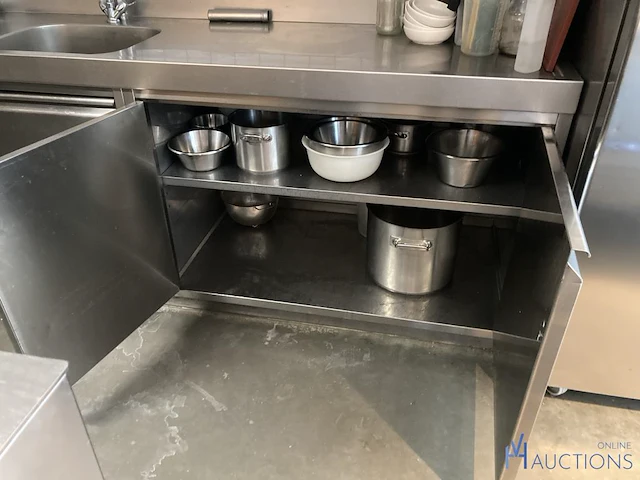 Rvs werk-/spoeltafel - afbeelding 6 van  8