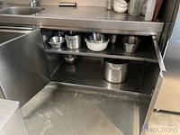 Rvs werk-/spoeltafel - afbeelding 6 van  8