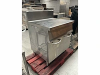 Rvs werkbank metos - afbeelding 2 van  4