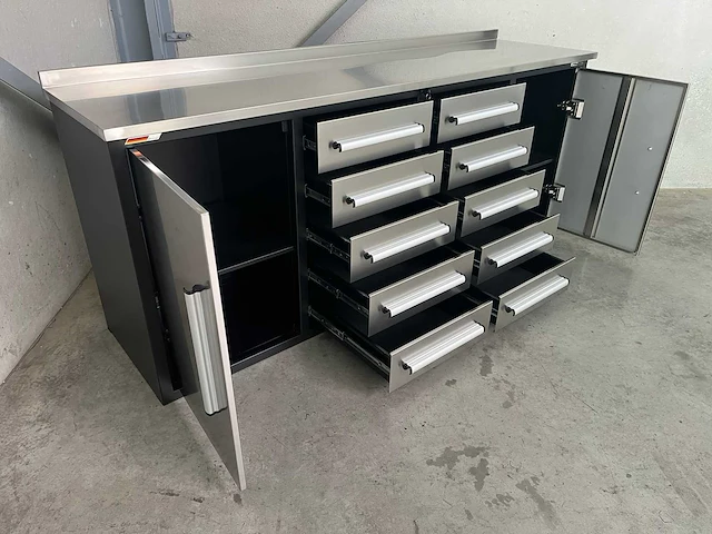 Rvs werkbank - afbeelding 7 van  10