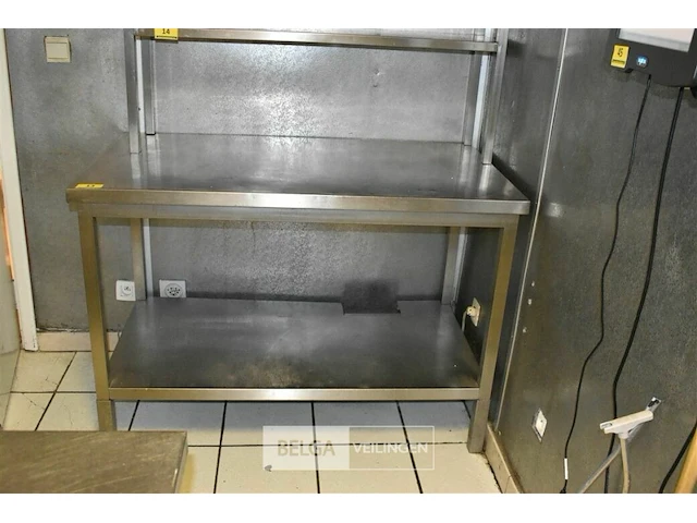 Rvs werktafel 1 legger 130x70x90 - afbeelding 1 van  2