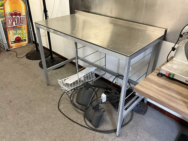 Rvs werktafel (4x) - afbeelding 10 van  10