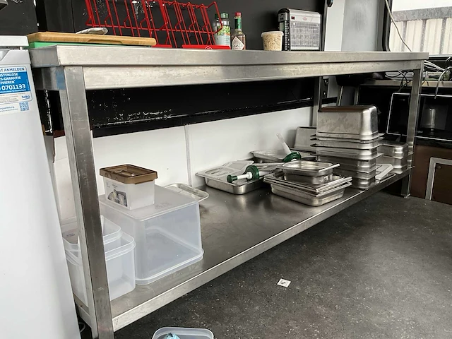 Rvs werktafel (4x) - afbeelding 2 van  10