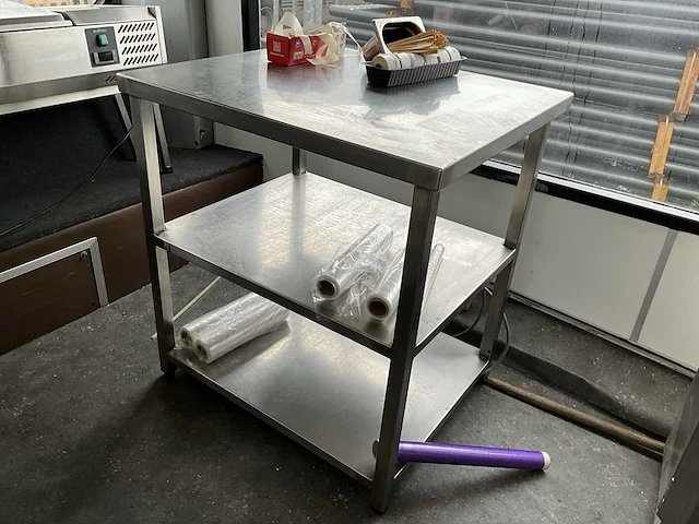 Rvs werktafel (4x) - afbeelding 4 van  10