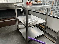 Rvs werktafel (4x) - afbeelding 5 van  10