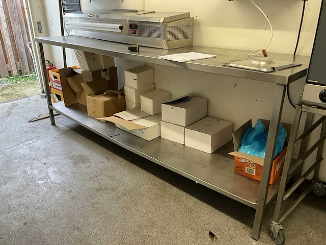Rvs werktafel (4x) - afbeelding 6 van  10